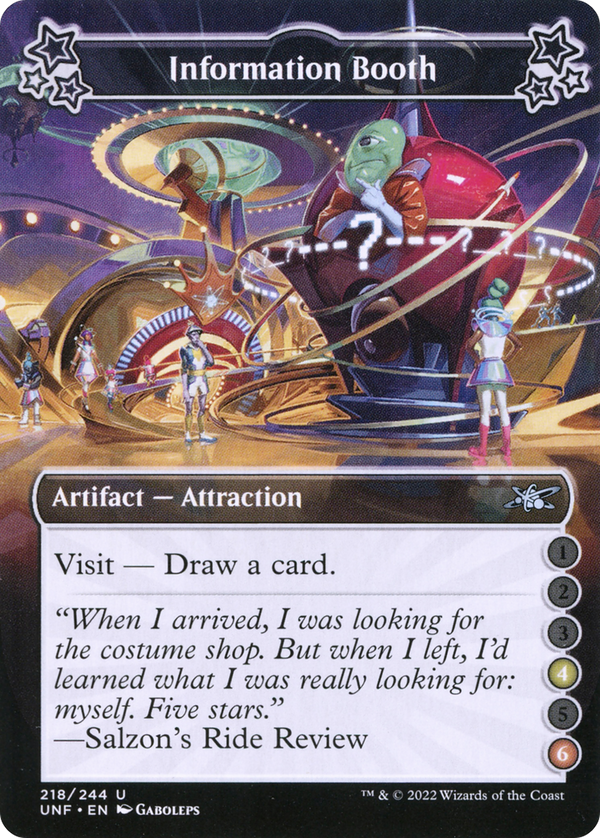 Information Booth (4-6) (218) [Unfinity] - Deck Out Gaming