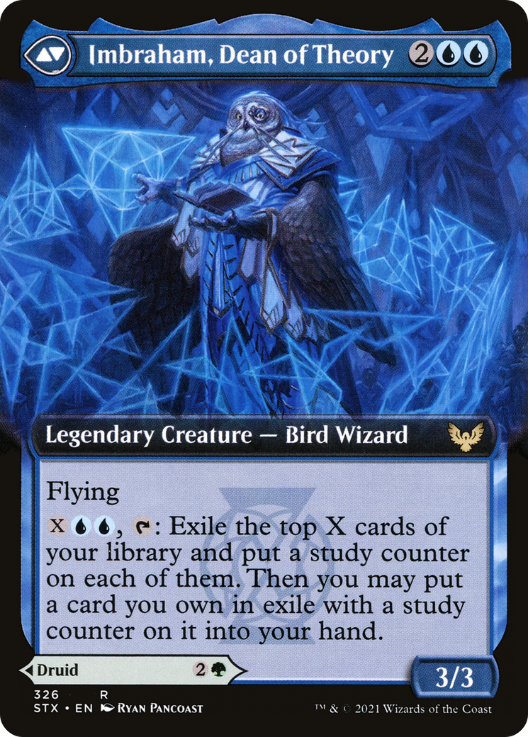 Kianne, Dean of Substance (Extended Art) (326) [Strixhaven: School of Mages] foil - Deck Out Gaming