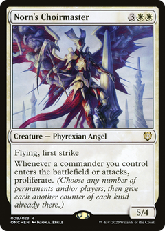 Norn's Choirmaster (8) [Phyrexia: All Will Be One Commander] - Deck Out Gaming
