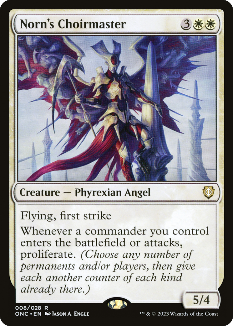 Norn's Choirmaster (8) [Phyrexia: All Will Be One Commander] - Deck Out Gaming