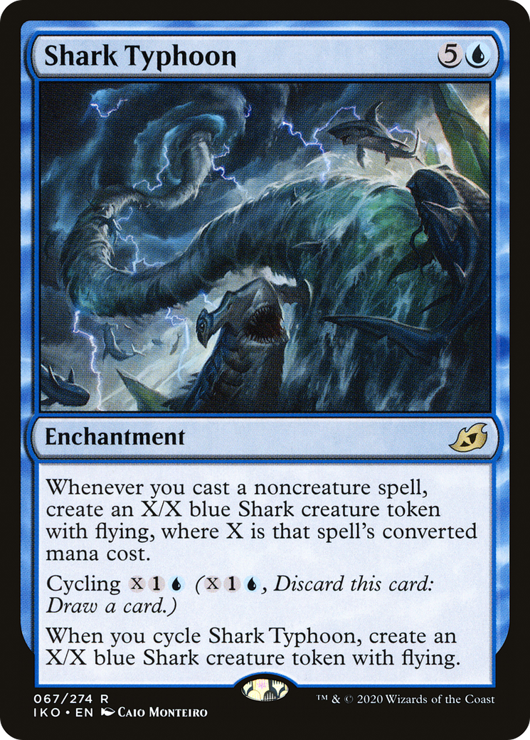 Shark Typhoon (67) [Ikoria: Lair of Behemoths] foil - Deck Out Gaming