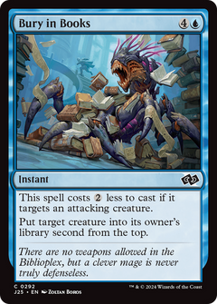 Bury in Books (292) [Foundations Jumpstart] - Deck Out Gaming