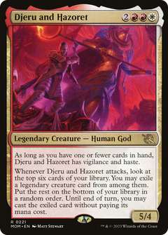 Djeru and Hazoret (221) [March of the Machine] - Deck Out Gaming
