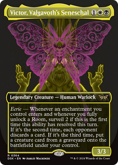 Victor, Valgavoth's Seneschal (Showcase) (364) [Duskmourn: House of Horror] foil - Deck Out Gaming