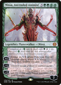 Nissa, Ascended Animist (175) [Phyrexia: All Will Be One] - Deck Out Gaming