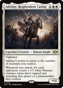 Adeline, Resplendent Cathar (108) [Commander: Tarkir: Dragonstorm] - Deck Out Gaming