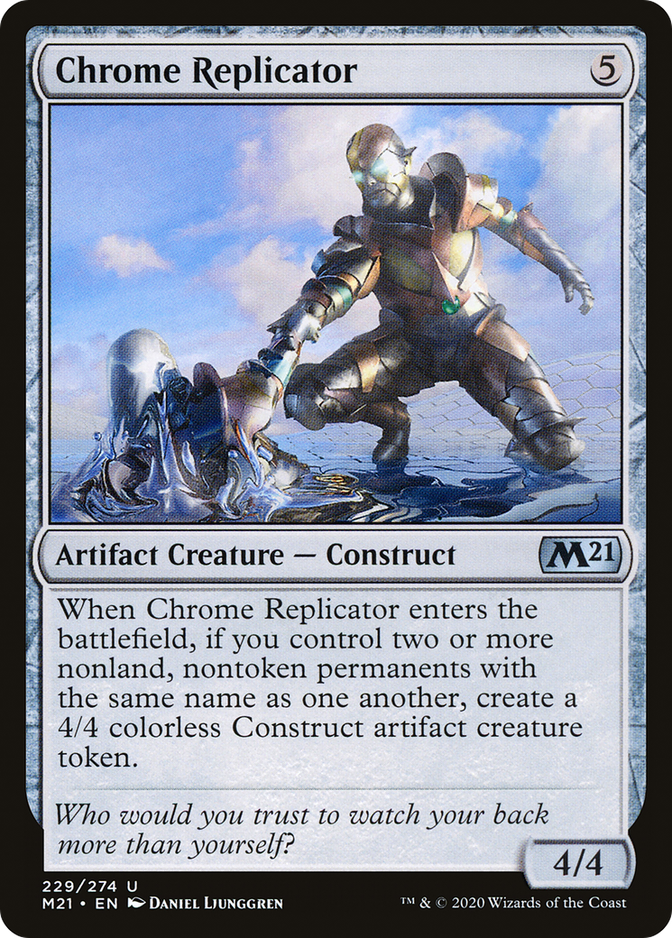 Chrome Replicator (229) [Core Set 2021] foil - Deck Out Gaming