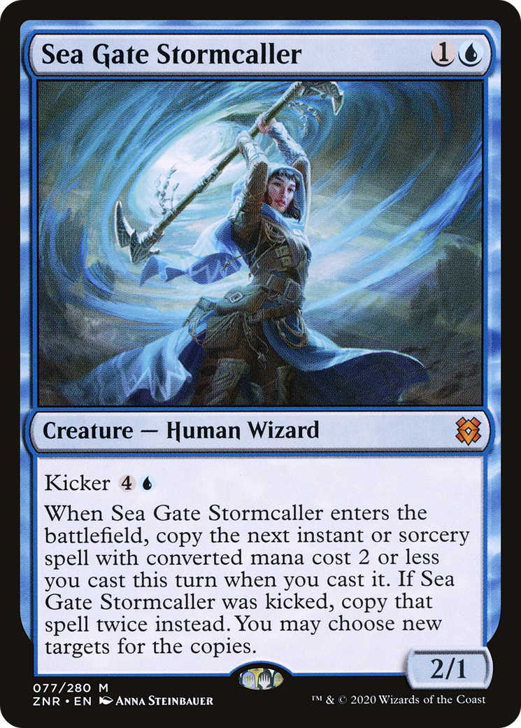 Sea Gate Stormcaller (77) [Zendikar Rising] foil - Deck Out Gaming