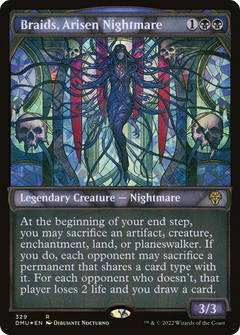 Braids, Arisen Nightmare (Textured Foil) (329) [Dominaria United] foil - Deck Out Gaming