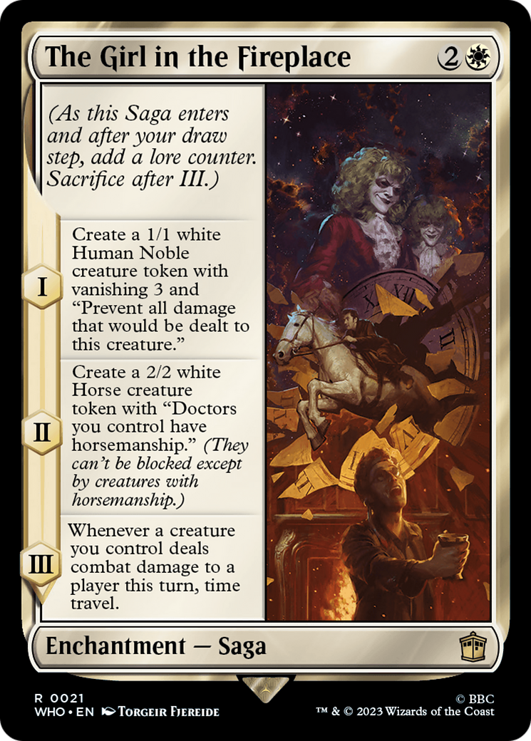 The Girl in the Fireplace (21) [Doctor Who] foil - Deck Out Gaming