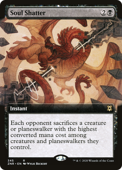 Soul Shatter (Extended Art) (345) [Zendikar Rising] - Deck Out Gaming