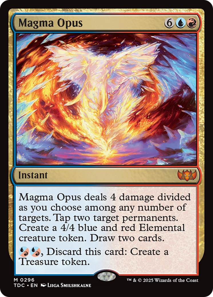 Magma Opus (296) [Commander: Tarkir: Dragonstorm] - Deck Out Gaming