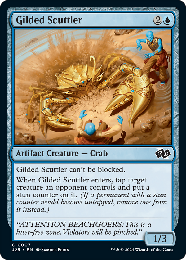 Gilded Scuttler (7) [Foundations Jumpstart] - Deck Out Gaming