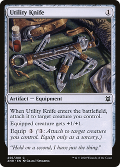 Utility Knife (256) [Zendikar Rising] - Deck Out Gaming