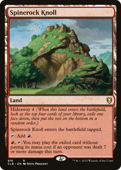 Spinerock Knoll (916) [Commander Legends: Battle for Baldur's Gate] - Deck Out Gaming