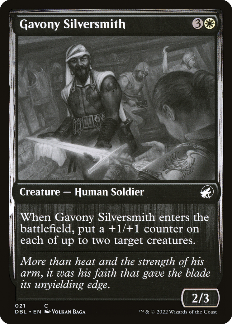 Gavony Silversmith (21) [Innistrad: Double Feature] foil - Deck Out Gaming