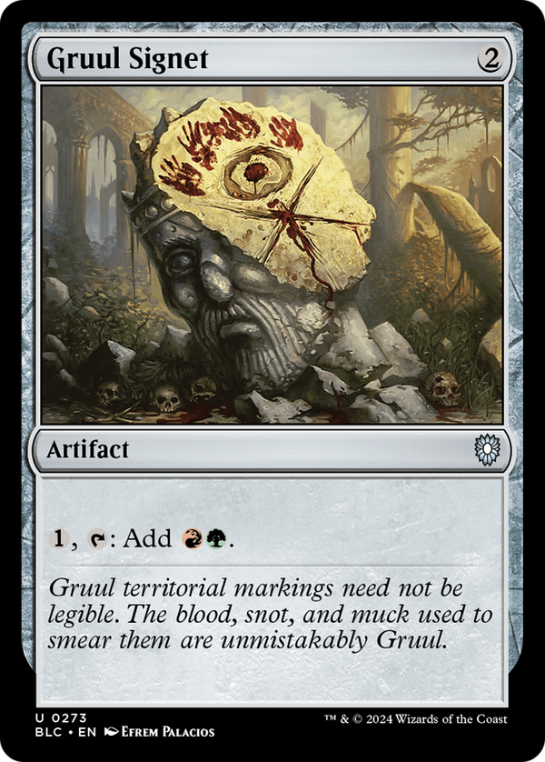 Gruul Signet (273) [Bloomburrow Commander] - Deck Out Gaming