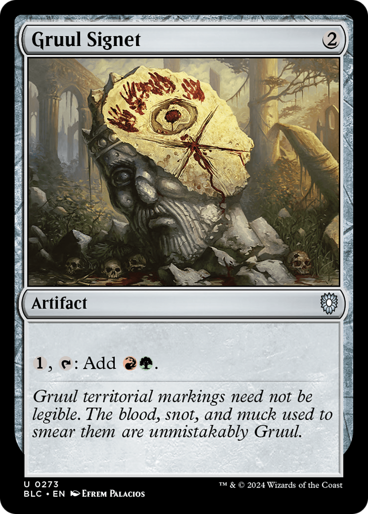 Gruul Signet (273) [Bloomburrow Commander] - Deck Out Gaming