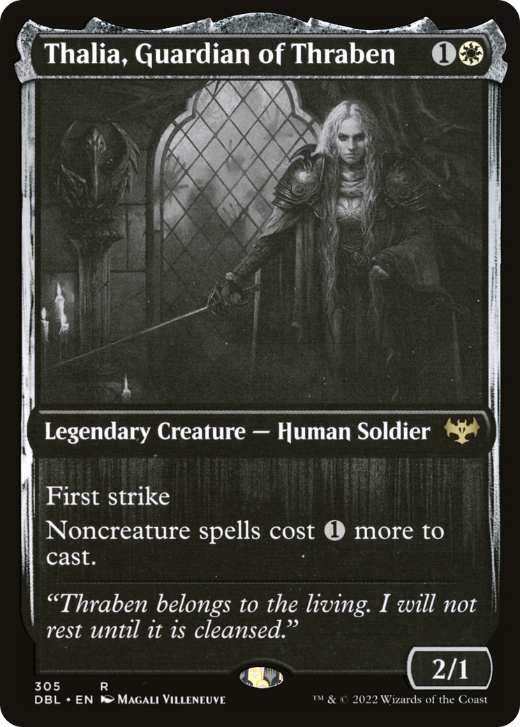 Thalia, Guardian of Thraben (305) [Innistrad: Double Feature] - Deck Out Gaming