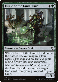 Circle of the Land Druid (220) [Commander Legends: Battle for Baldur's Gate] foil - Deck Out Gaming