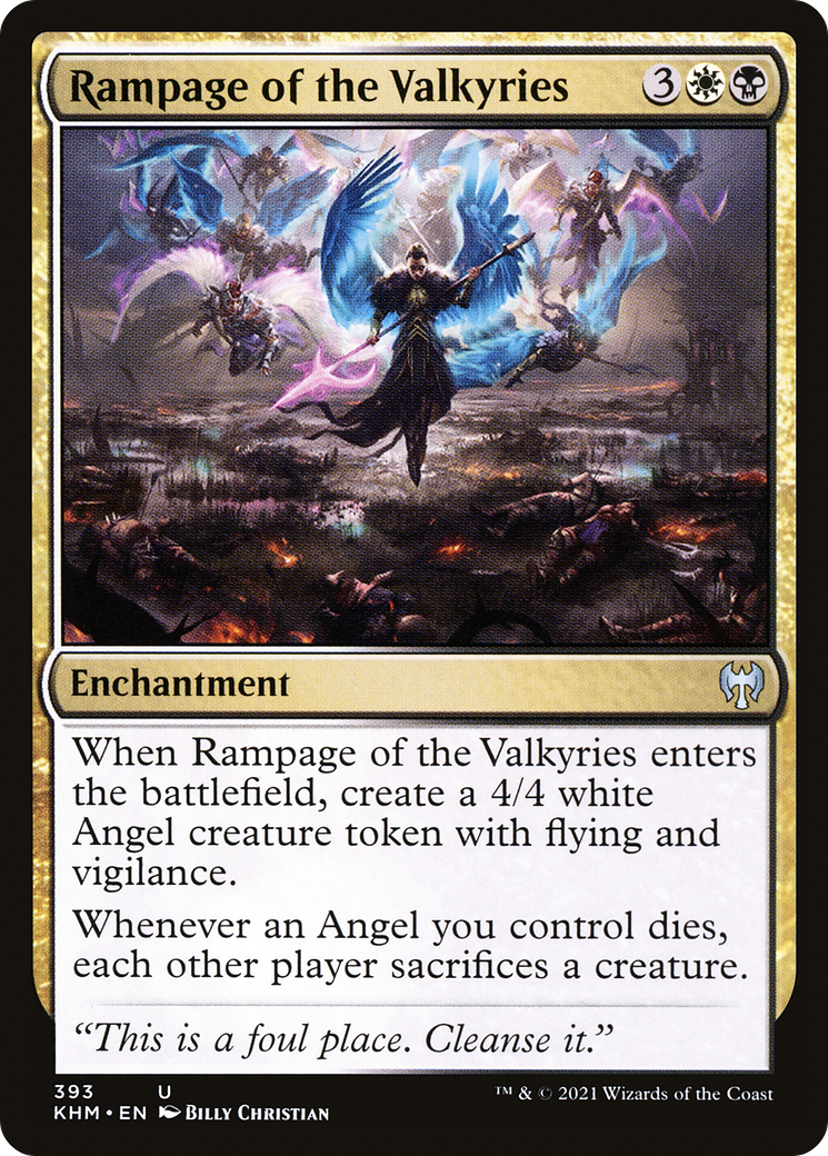 Rampage of the Valkyries (393) [Kaldheim] - Deck Out Gaming