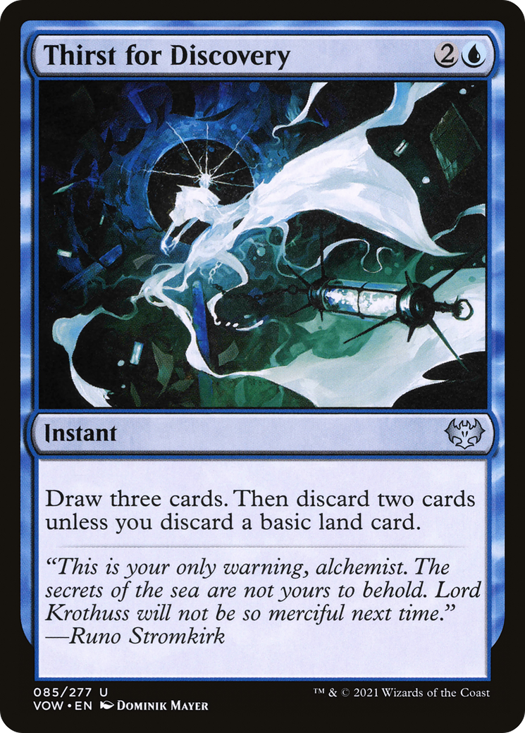 Thirst for Discovery (85) [Innistrad: Crimson Vow] - Deck Out Gaming