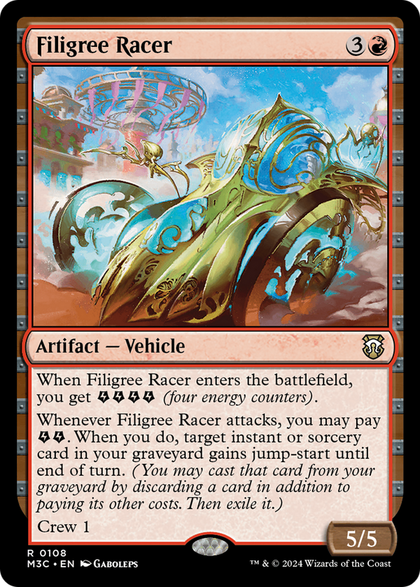 Filigree Racer (108) [Modern Horizons 3 Commander] - Deck Out Gaming