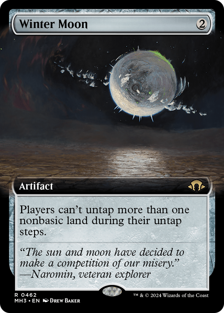 Winter Moon (Extended Art) (462) [Modern Horizons 3] foil - Deck Out Gaming