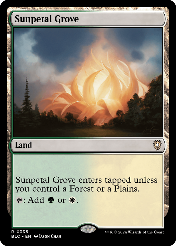 Sunpetal Grove (335) [Bloomburrow Commander] - Deck Out Gaming