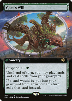 Gaea's Will (Extended Art) (461) [Modern Horizons 2] foil - Deck Out Gaming