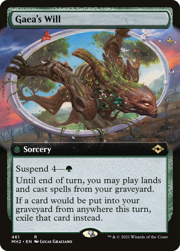 Gaea's Will (Extended Art) (461) [Modern Horizons 2] foil - Deck Out Gaming