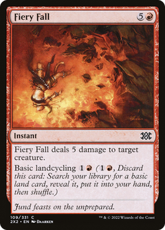 Fiery Fall (109) [Double Masters 2022] foil - Deck Out Gaming