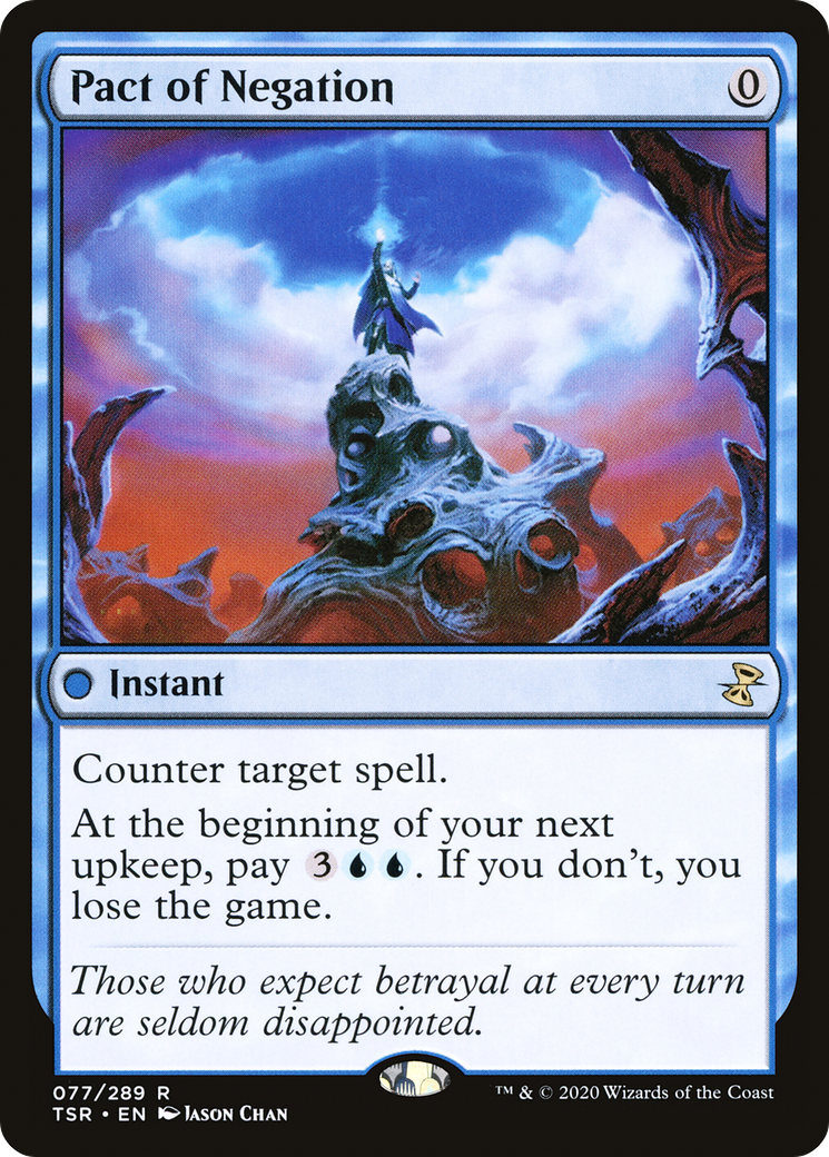 Pact of Negation (77) [Time Spiral Remastered] foil - Deck Out Gaming