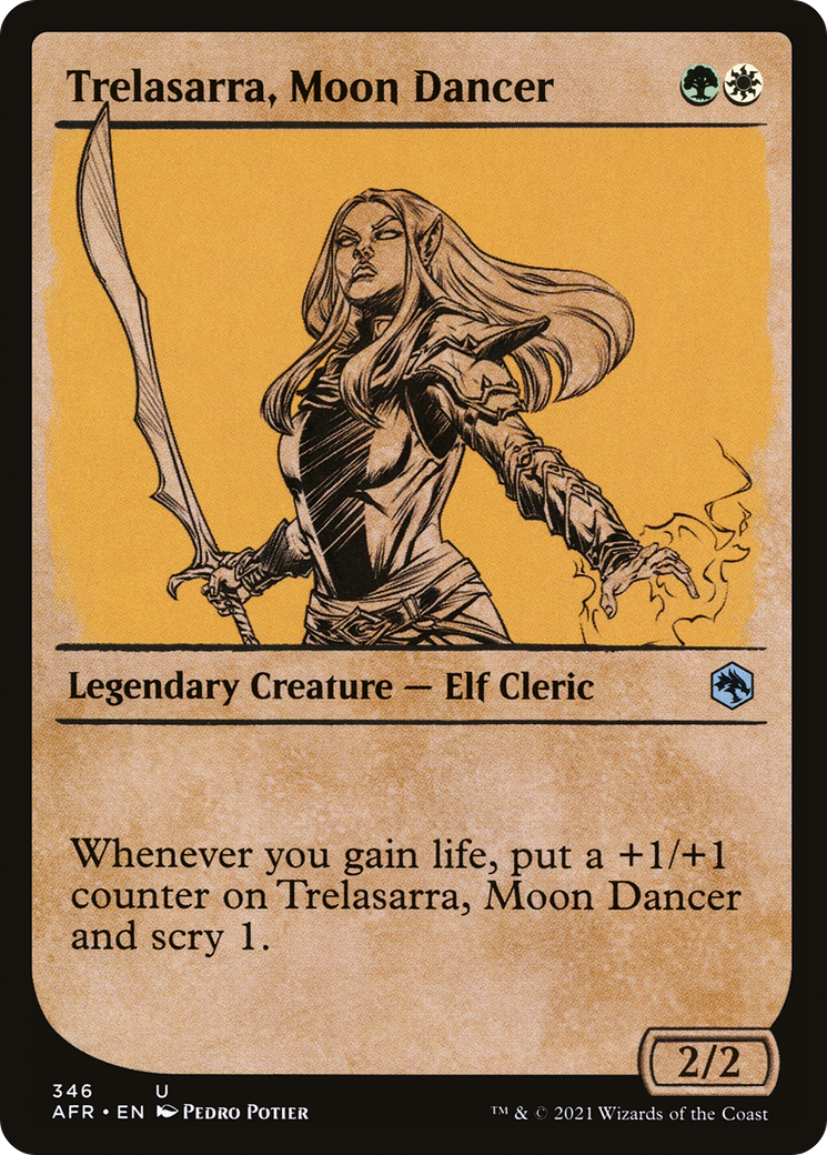 Trelasarra, Moon Dancer (346) [Adventures in the Forgotten Realms] foil - Deck Out Gaming