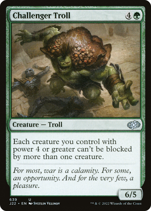 Challenger Troll (639) [Jumpstart 2022] - Deck Out Gaming