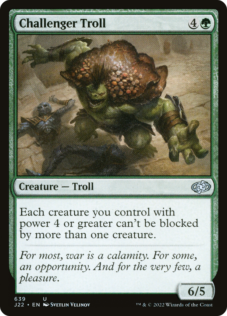 Challenger Troll (639) [Jumpstart 2022] - Deck Out Gaming