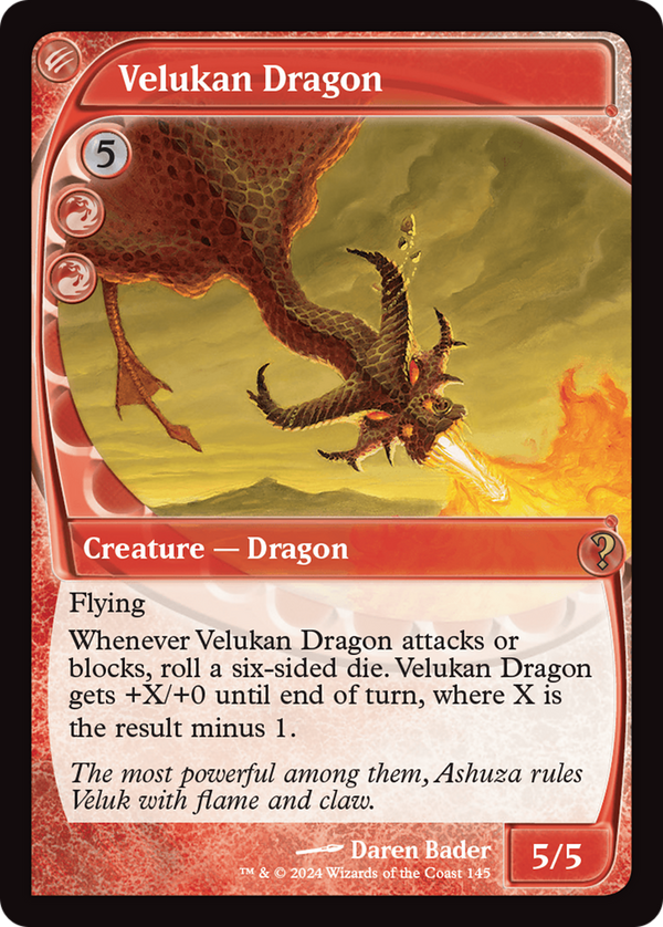 Velukan Dragon (Future Sight) (145) [Mystery Booster 2] - Deck Out Gaming