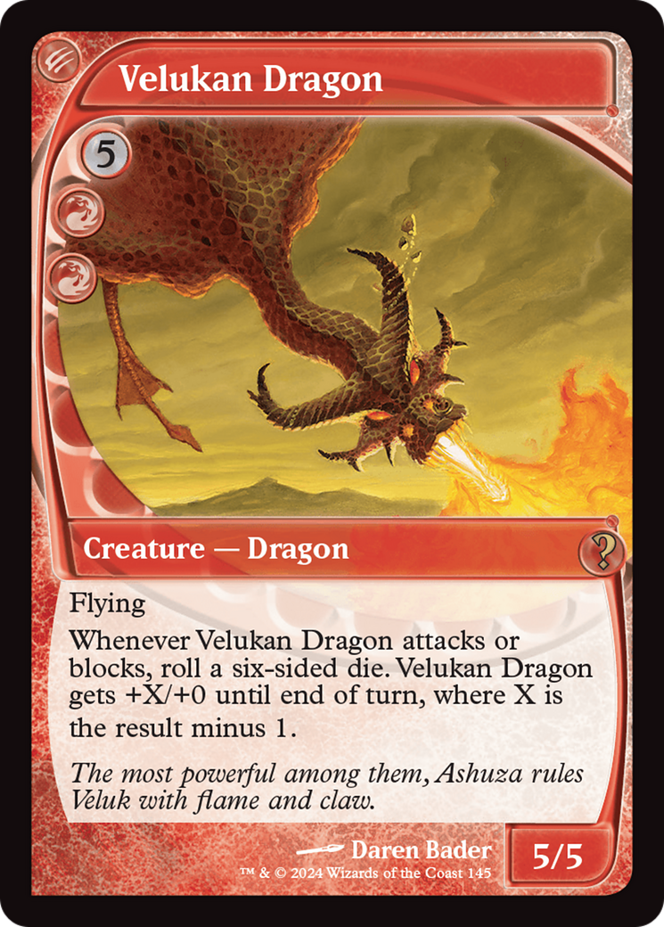 Velukan Dragon (Future Sight) (145) [Mystery Booster 2] - Deck Out Gaming