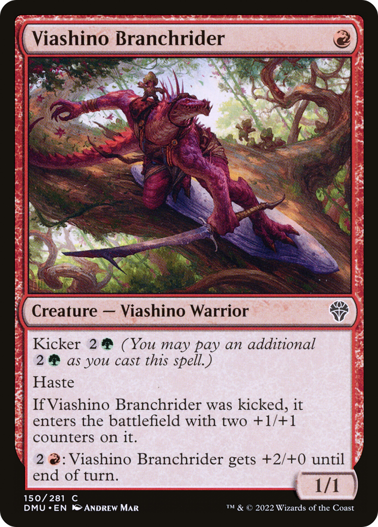 Viashino Branchrider (150) [Dominaria United] foil - Deck Out Gaming