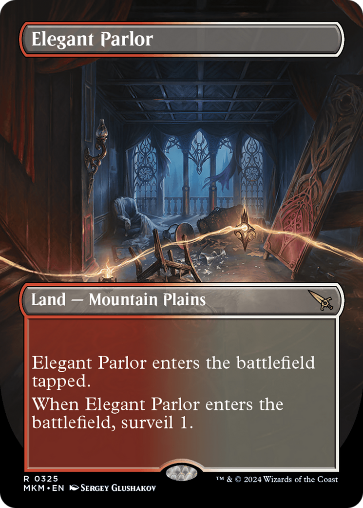 Elegant Parlor (Borderless) (325) [Murders at Karlov Manor] - Deck Out Gaming