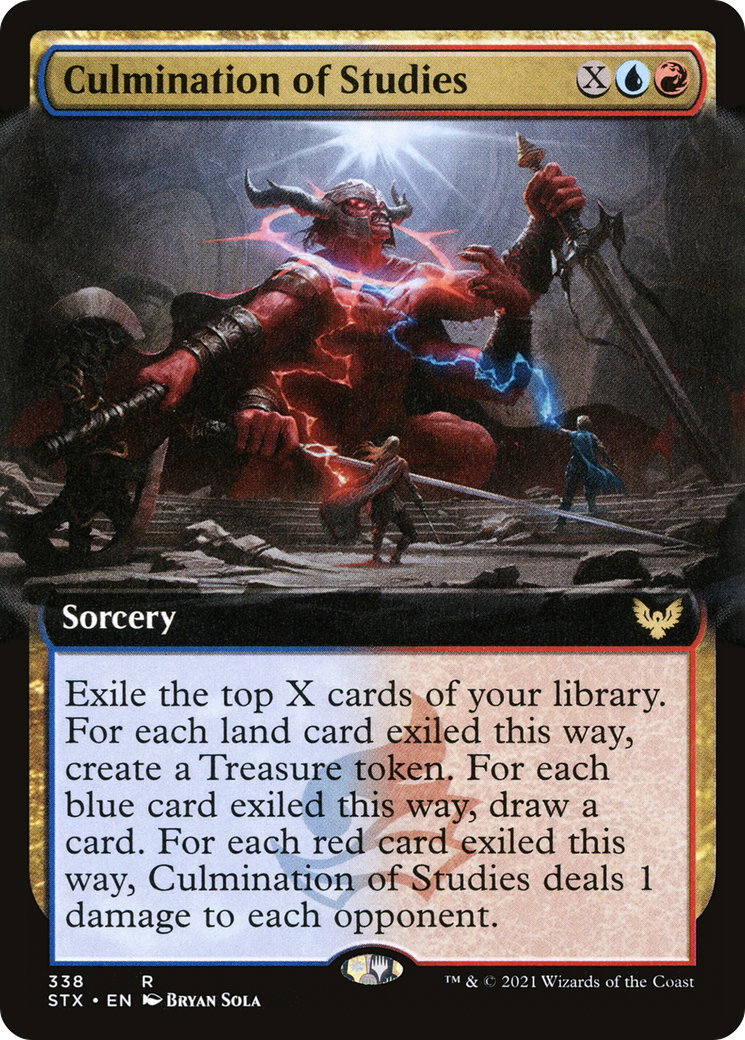 Culmination of Studies (Extended Art) (338) [Strixhaven: School of Mages] foil - Deck Out Gaming