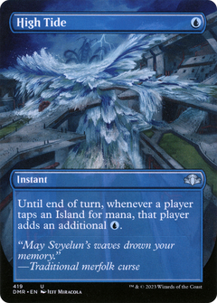High Tide (Borderless) (419) [Dominaria Remastered] - Deck Out Gaming