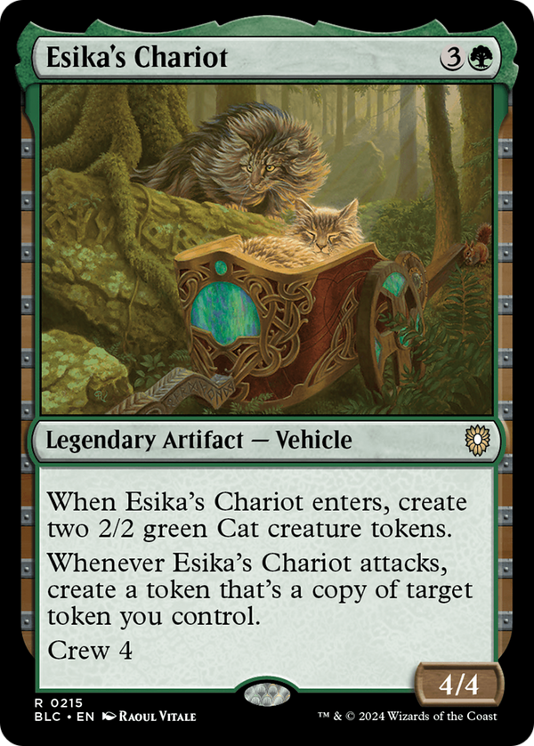 Esika's Chariot (215) [Bloomburrow Commander] - Deck Out Gaming