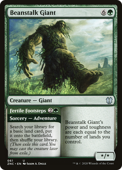 Beanstalk Giant (61) [Commander: Zendikar Rising] - Deck Out Gaming