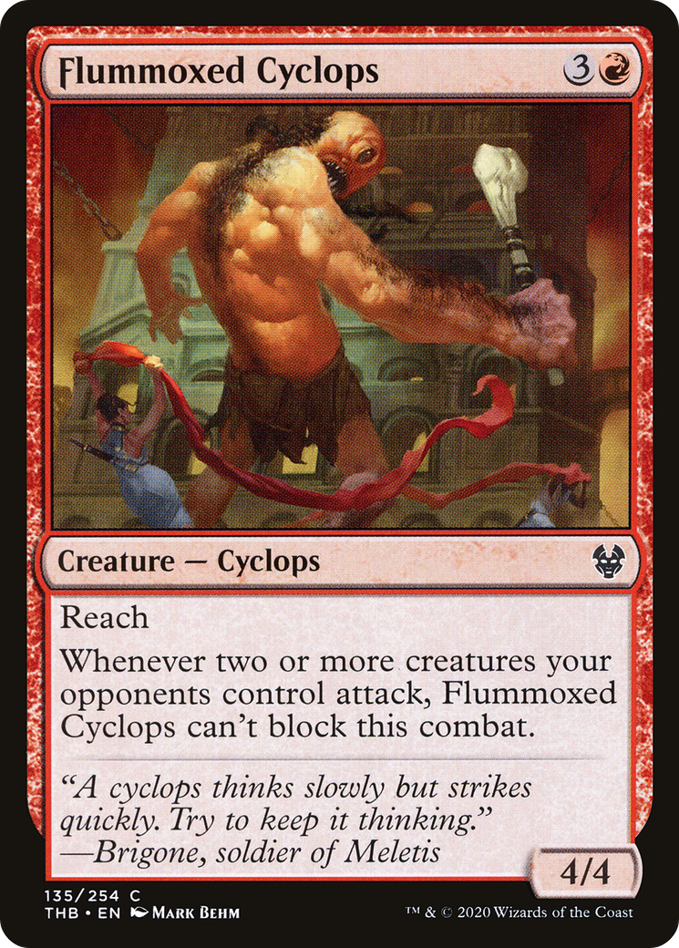 Flummoxed Cyclops (135) [Theros Beyond Death] - Deck Out Gaming
