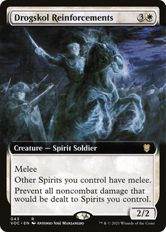 Drogskol Reinforcements (Extended Art) (43) [Commander: Innistrad: Crimson Vow] - Deck Out Gaming