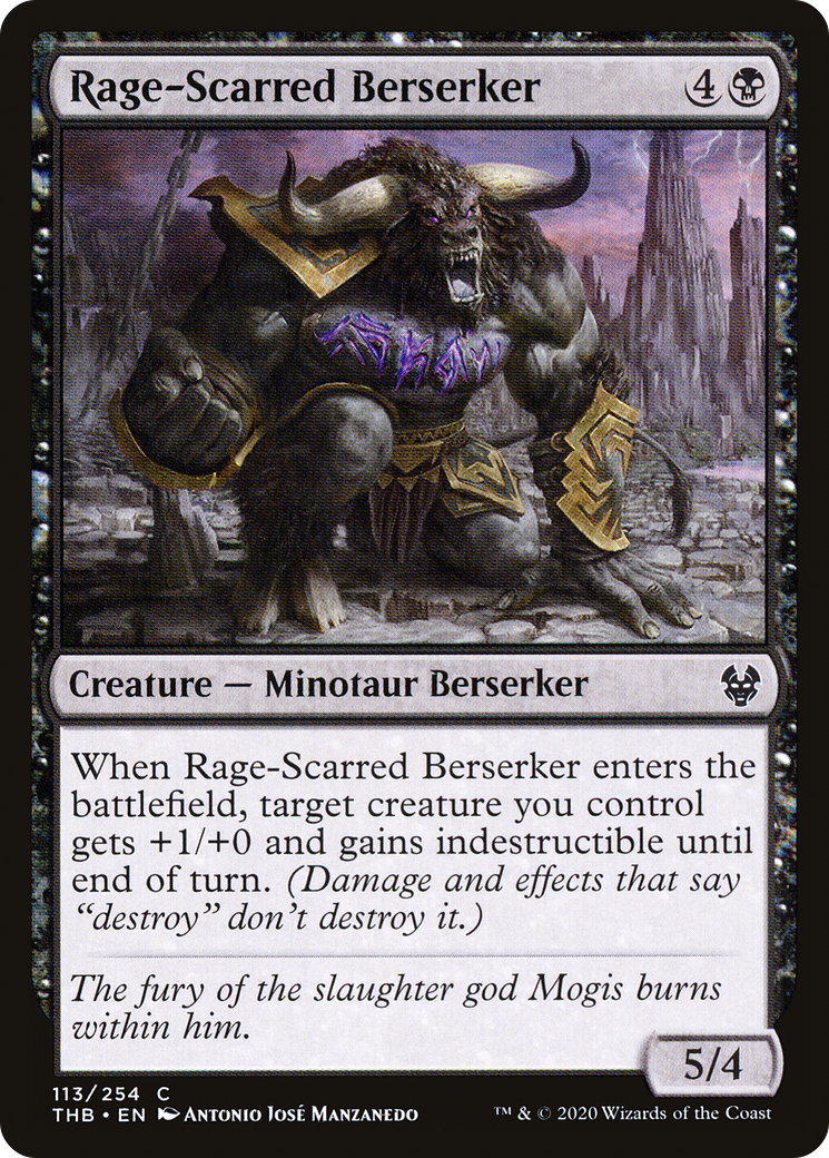Rage-Scarred Berserker (113) [Theros Beyond Death] - Deck Out Gaming