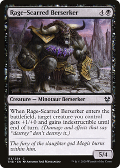 Rage-Scarred Berserker (113) [Theros Beyond Death] foil - Deck Out Gaming