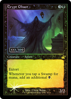 Crypt Ghast (Retro Frame) (Serial Numbered) (322) [Ravnica Remastered] foil - Deck Out Gaming