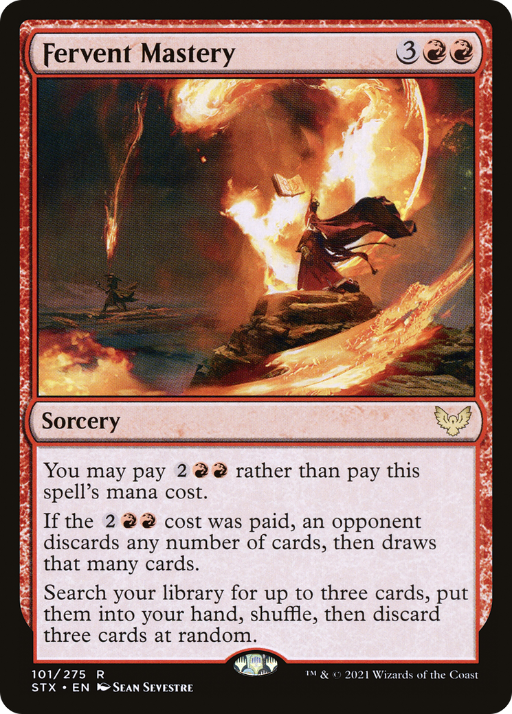 Fervent Mastery (101) [Strixhaven: School of Mages] - Deck Out Gaming